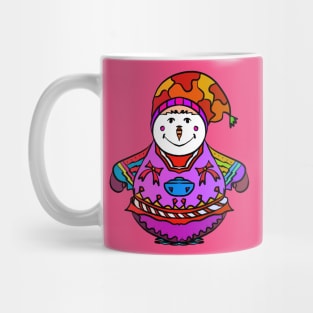 snow balloon doll Mug